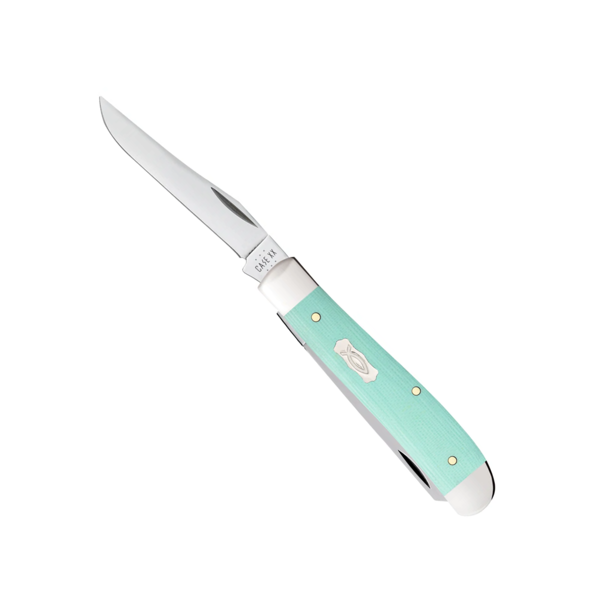 Case Mini Trapper | Seafoam Green G-10