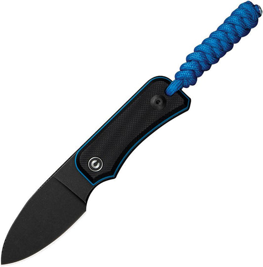 Civivi Baby Banter Fixed Blade | Black/Blue G10