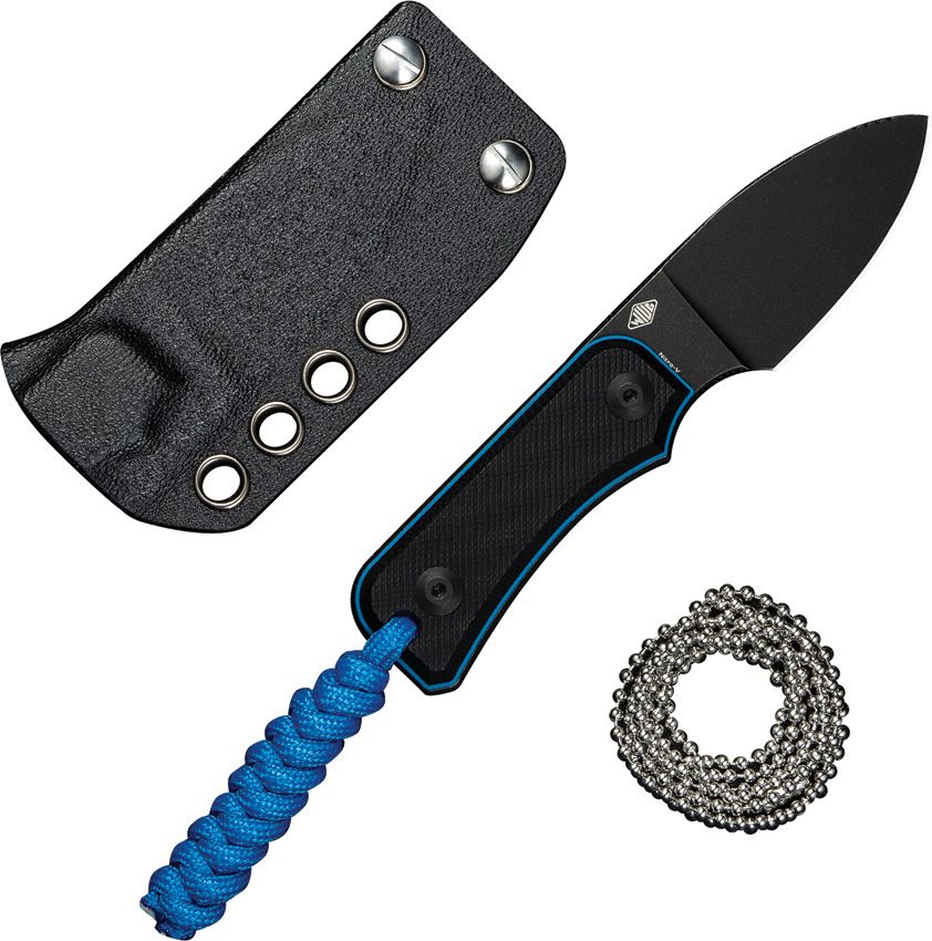 Civivi Baby Banter Fixed Blade | Black/Blue G10