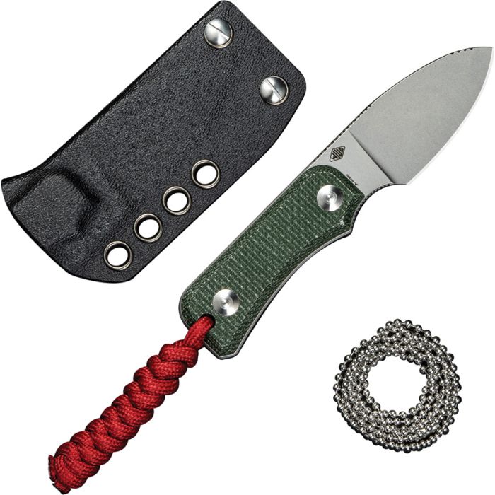 Civivi Baby Banter Fixed Blade | Green Micarta