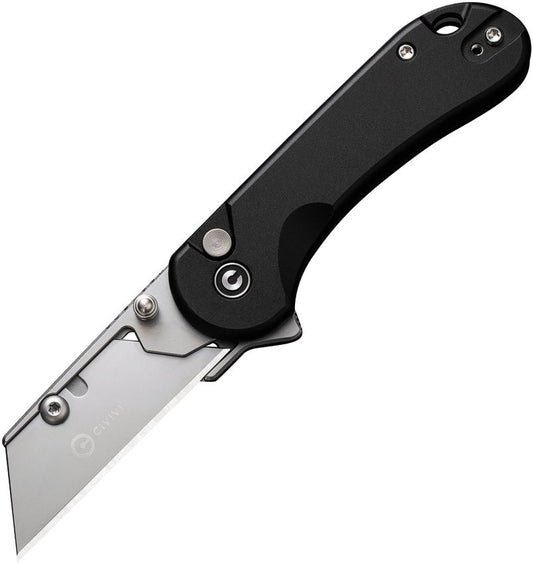 Civivi Elementum Utility Knife | Black Aluminum