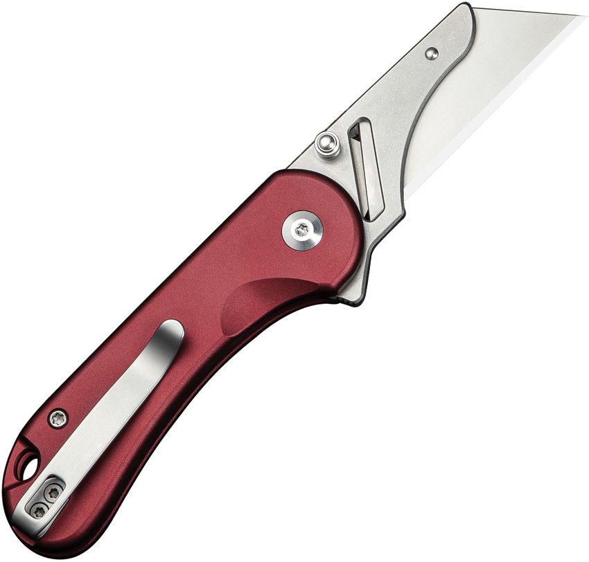 Civivi Elementum Utility Knife | Burgundy Aluminum