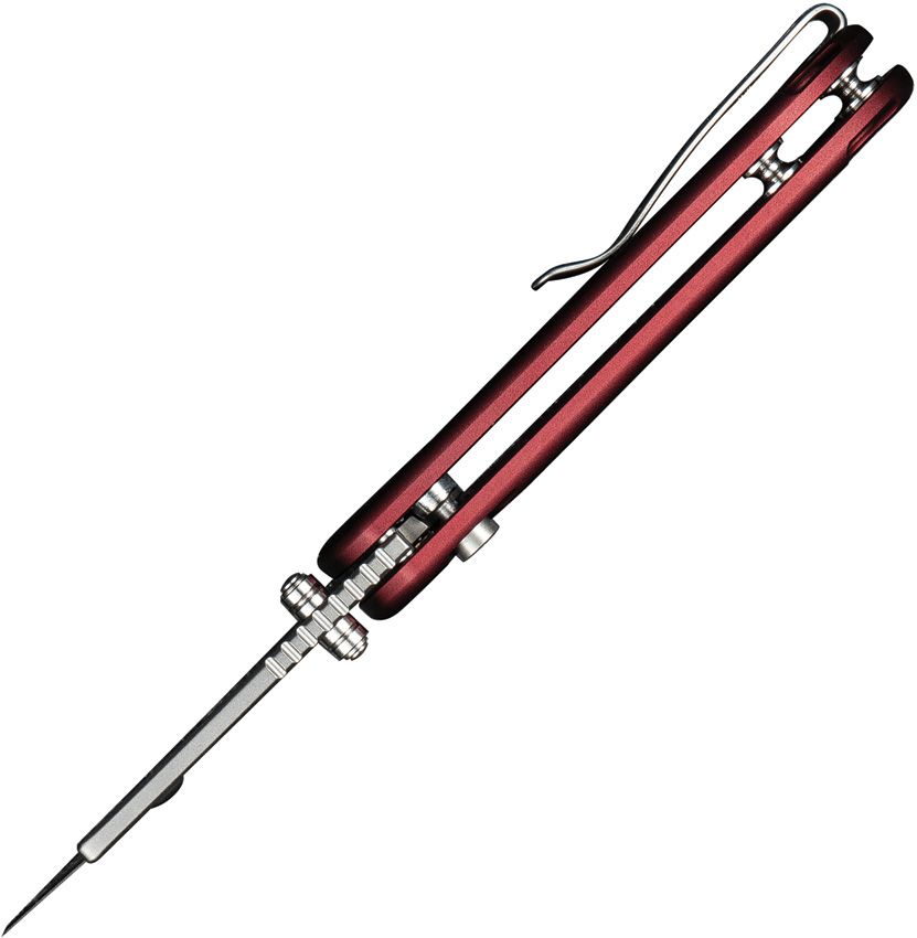 Civivi Elementum Utility Knife | Burgundy Aluminum