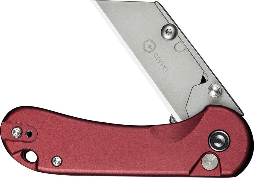 Civivi Elementum Utility Knife | Burgundy Aluminum