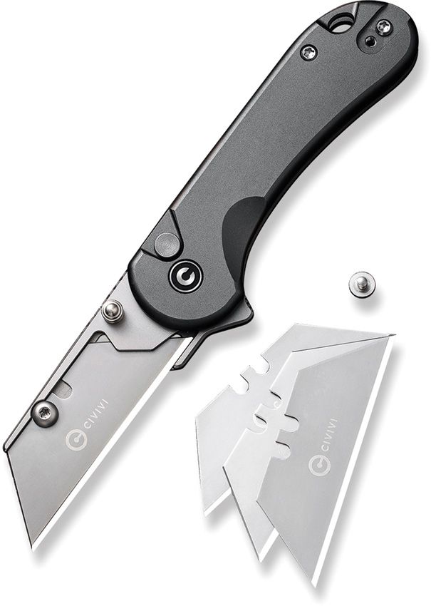 Civivi Elementum Utility Knife | Gray Aluminum