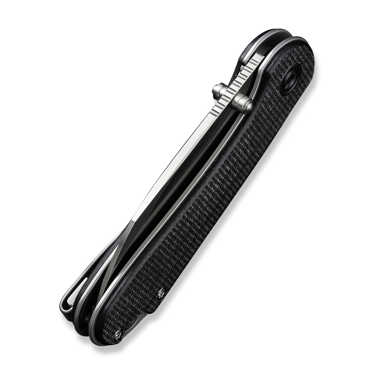 Civivi Elementum | Wharncliffe | Black Canvas Micarta | Nitro-V