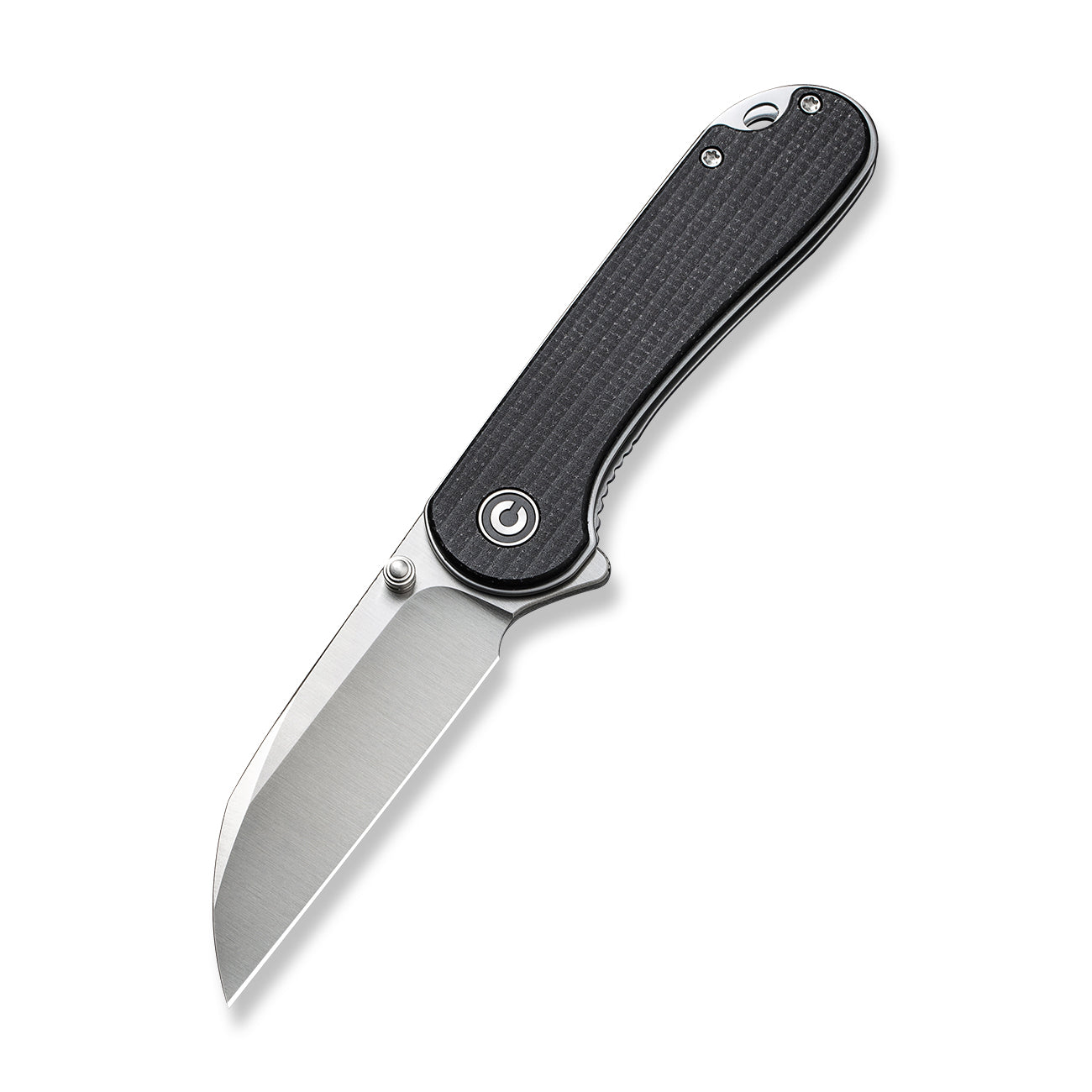 Civivi Elementum | Wharncliffe | Black Canvas Micarta | Nitro-V