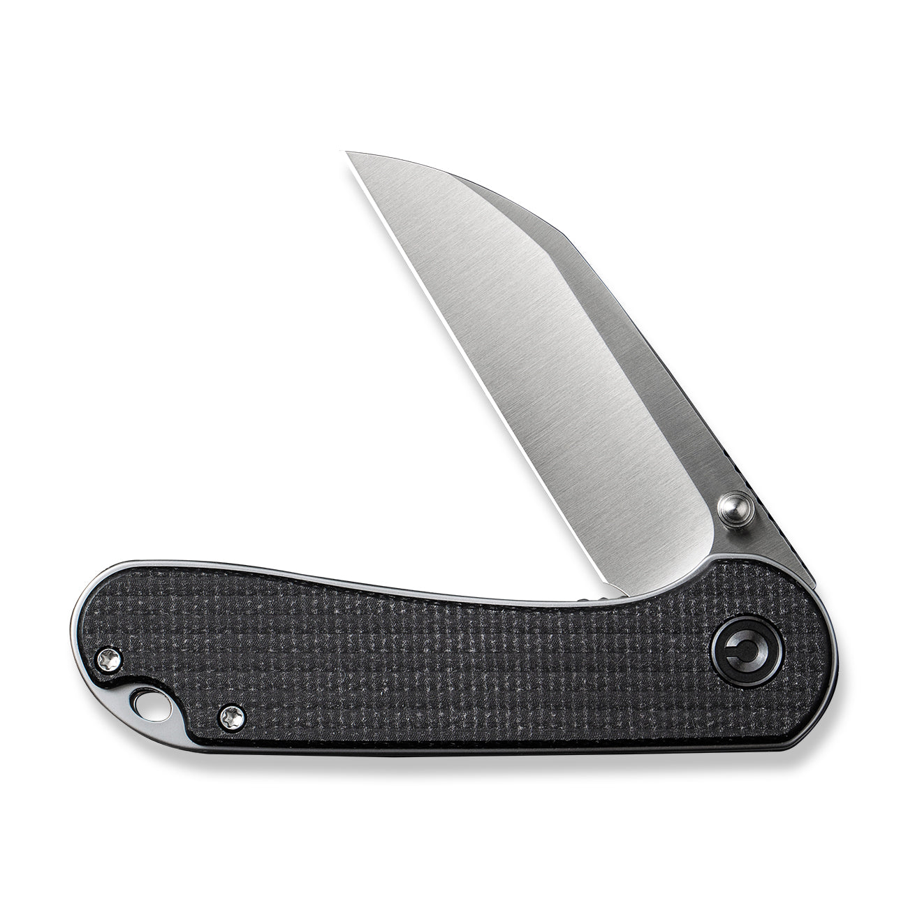 Civivi Elementum | Wharncliffe | Black Canvas Micarta | Nitro-V