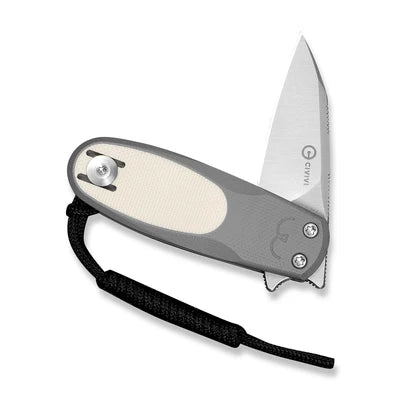 CIVIVI Purr | Nitro-V & Gray/Ivory G-10 Slip Joint