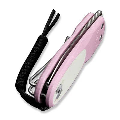 CIVIVI Purr | Nitro-V & Powder Pink/White G-10 Slip Joint