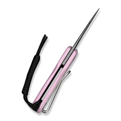 CIVIVI Purr | Nitro-V & Powder Pink/White G-10 Slip Joint