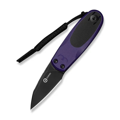 CIVIVI Purr | Nitro-V & Purple/Black G-10 Slip Joint