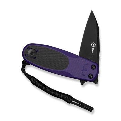 CIVIVI Purr | Nitro-V & Purple/Black G-10 Slip Joint