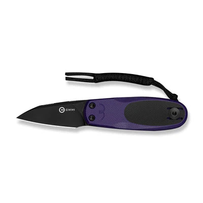 CIVIVI Purr | Nitro-V & Purple/Black G-10 Slip Joint