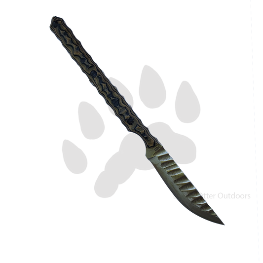 Byrd Custom Blades Field Scalpel | AEB-L & Textured G-10 Fixed Blade Knife