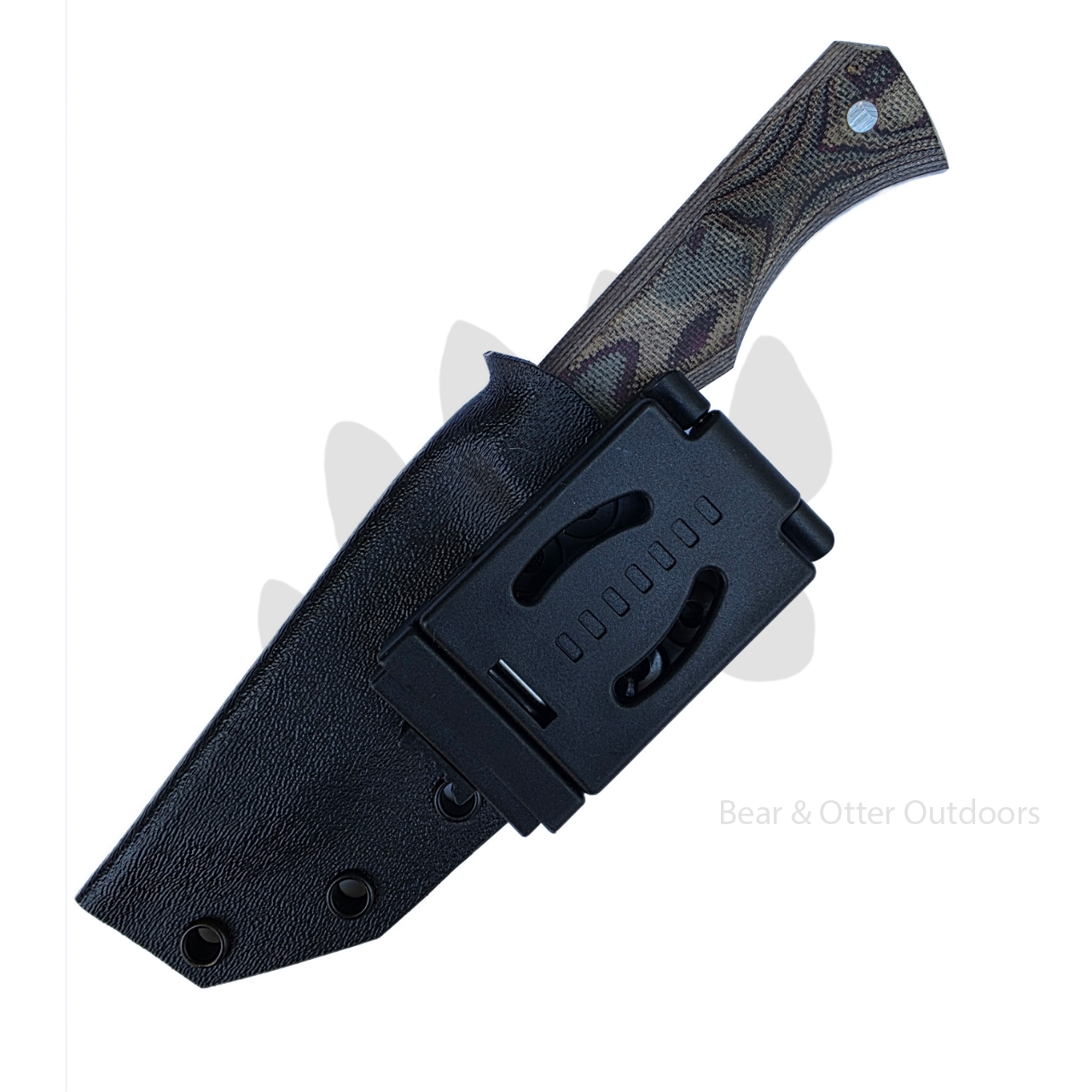 Byrd Custom Blades Jackal | ProCut & Python Micarta Fixed Blade Knife