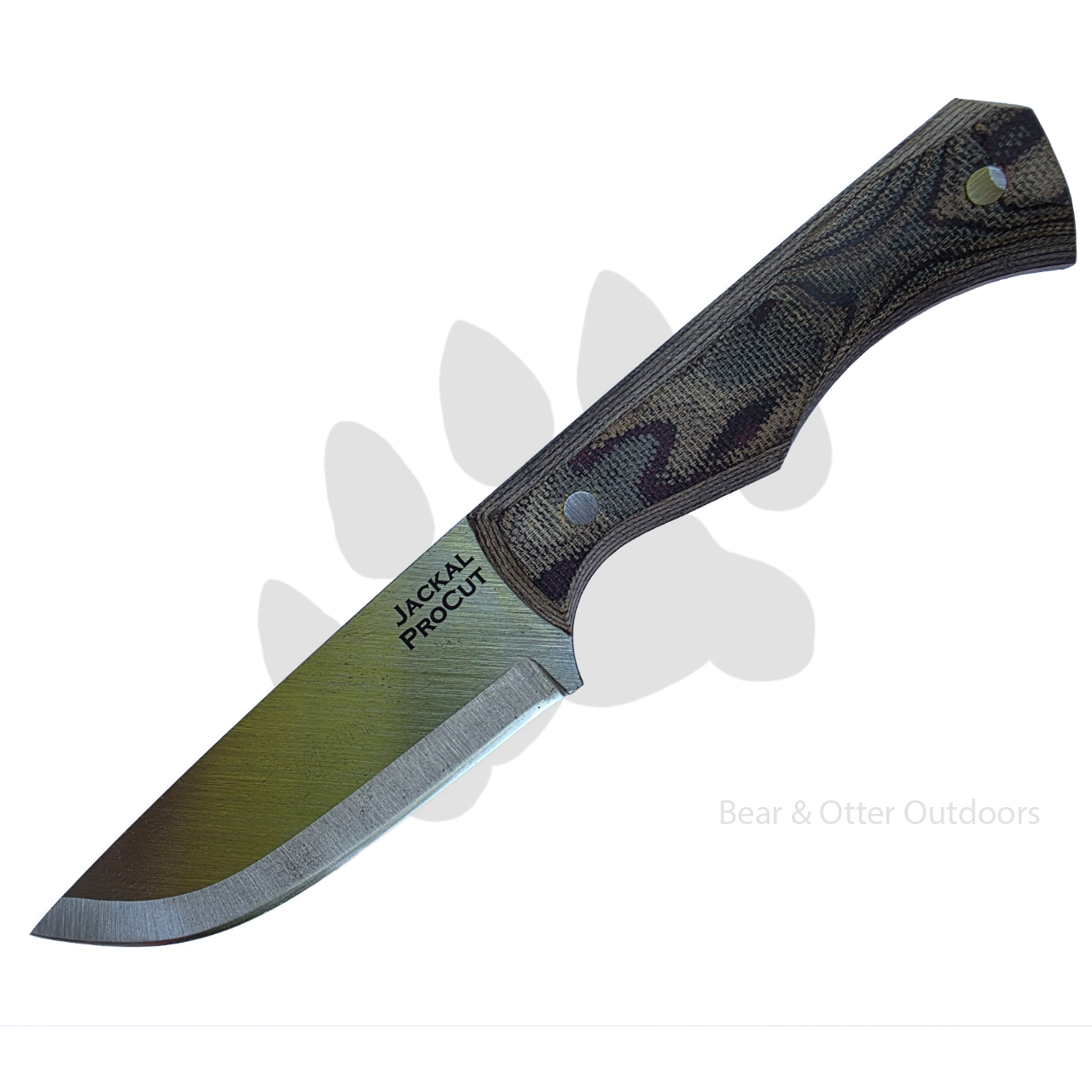 Byrd Custom Blades Jackal | ProCut & Python Micarta Fixed Blade Knife