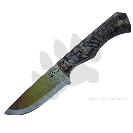 Byrd Custom Blades Jackal | ProCut & Python Micarta Fixed Blade Knife