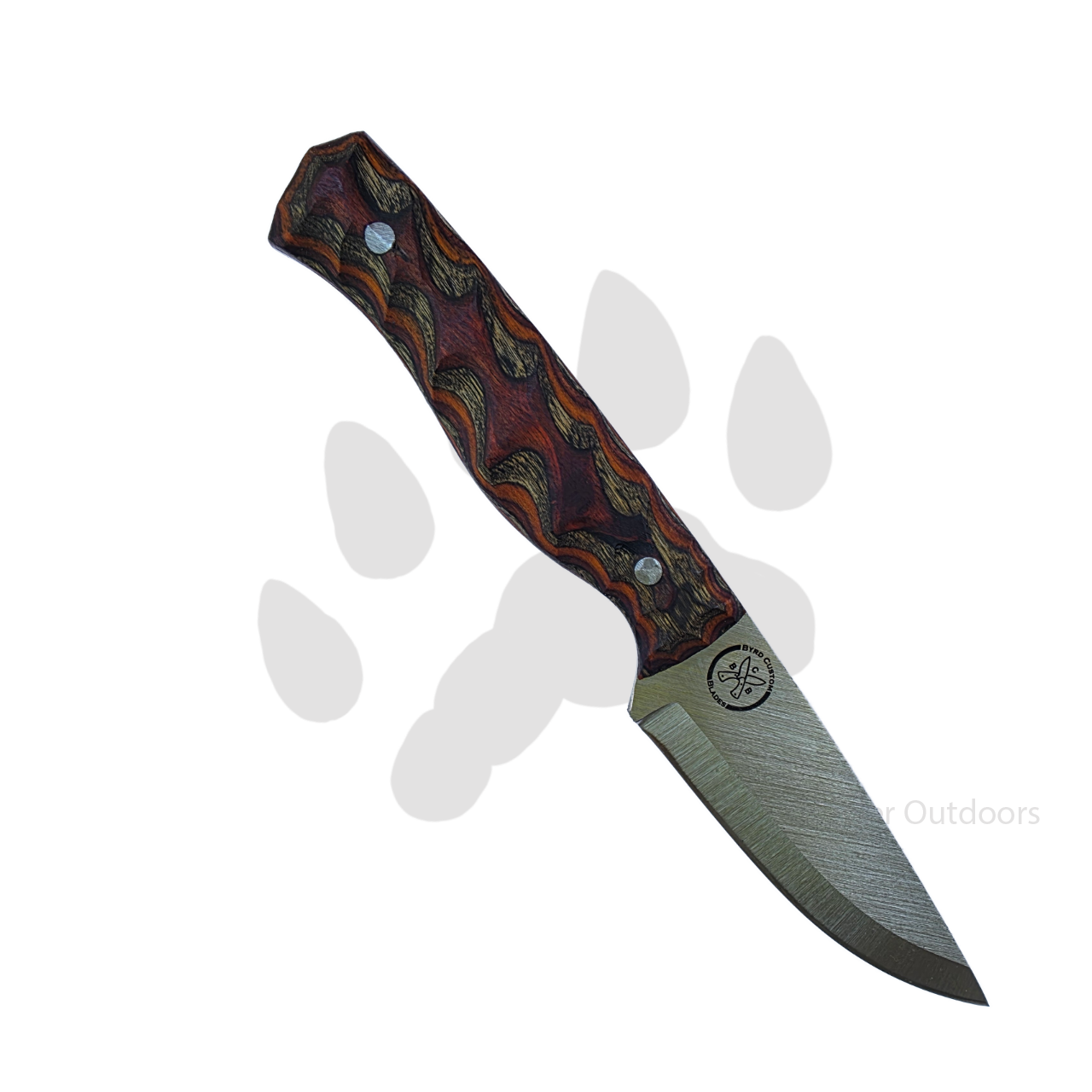 Byrd Custom Blades Ranger | Magnacut & Dymalux Fixed Blade Knife