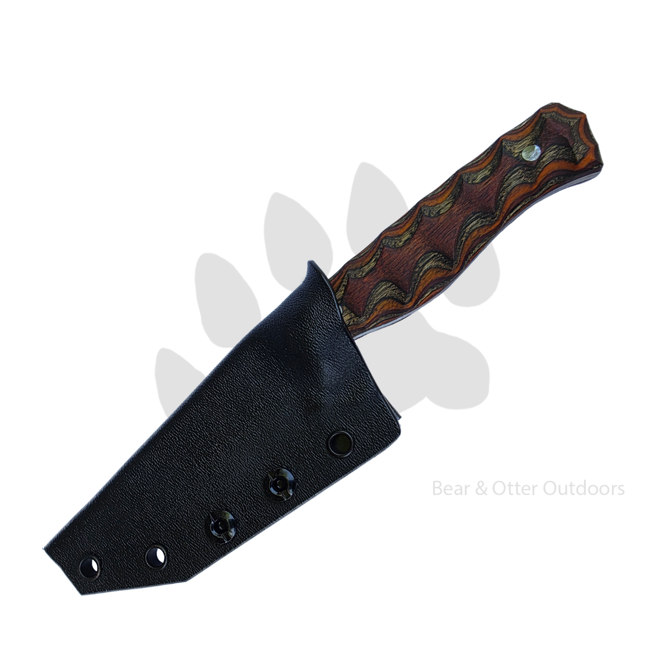 Byrd Custom Blades Ranger | Magnacut & Dymalux Fixed Blade Knife