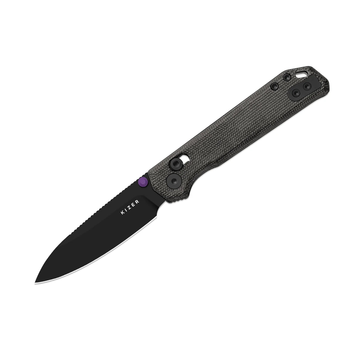 Kizer Begleiter 2.9 | Black Norplex UltreX Micarta | BD1N