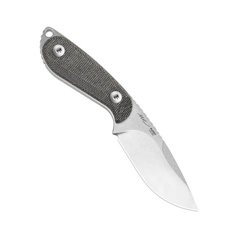 Kizer Buddy Fixed Blade Knife | 14C28N & Micarta