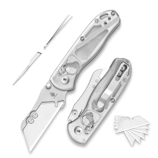 Kizer Drop Bear Utility | Uti BEAR 1 | Clear Acrylic