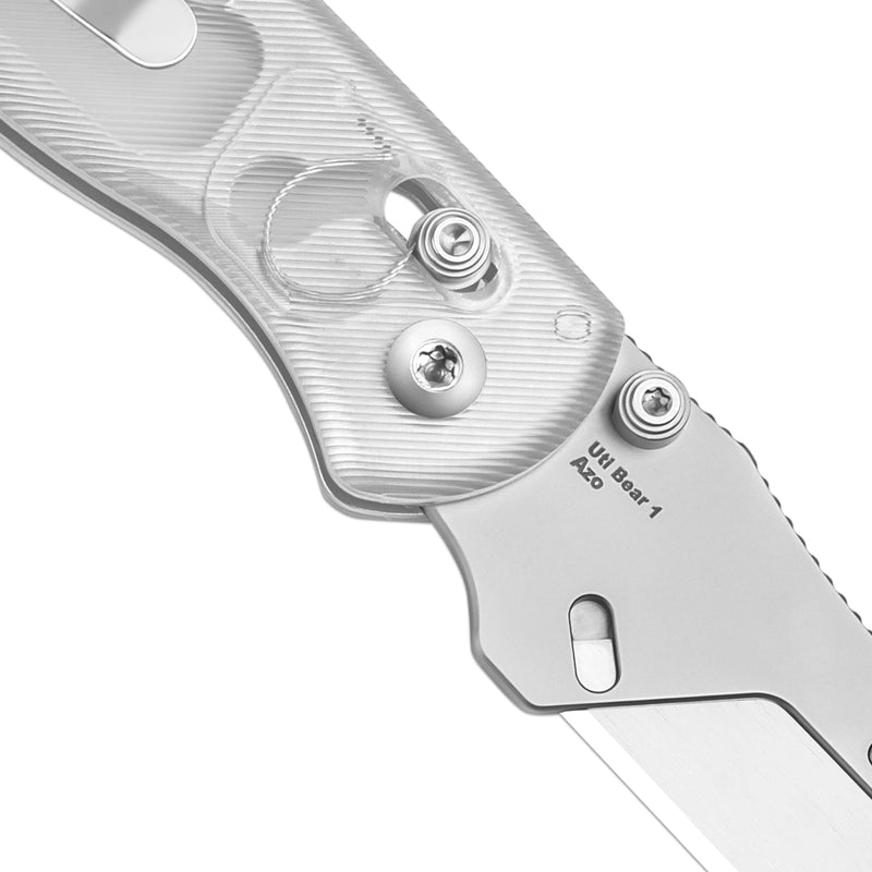 Kizer Drop Bear Utility | Uti BEAR 1 | Clear Acrylic
