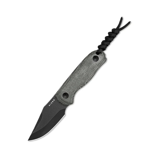 Kizer Drop Bear Fixed Blade | AEB-L & Micarta