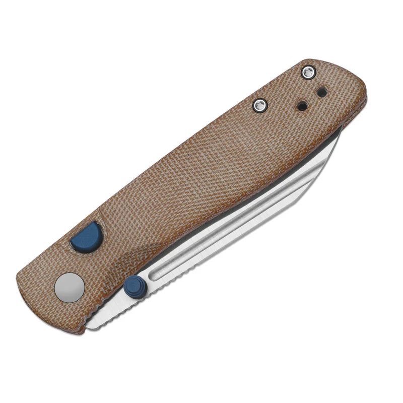 Kizer Renissance Button Lock | N690 & Norplex UltreX Micarta Folding Knife
