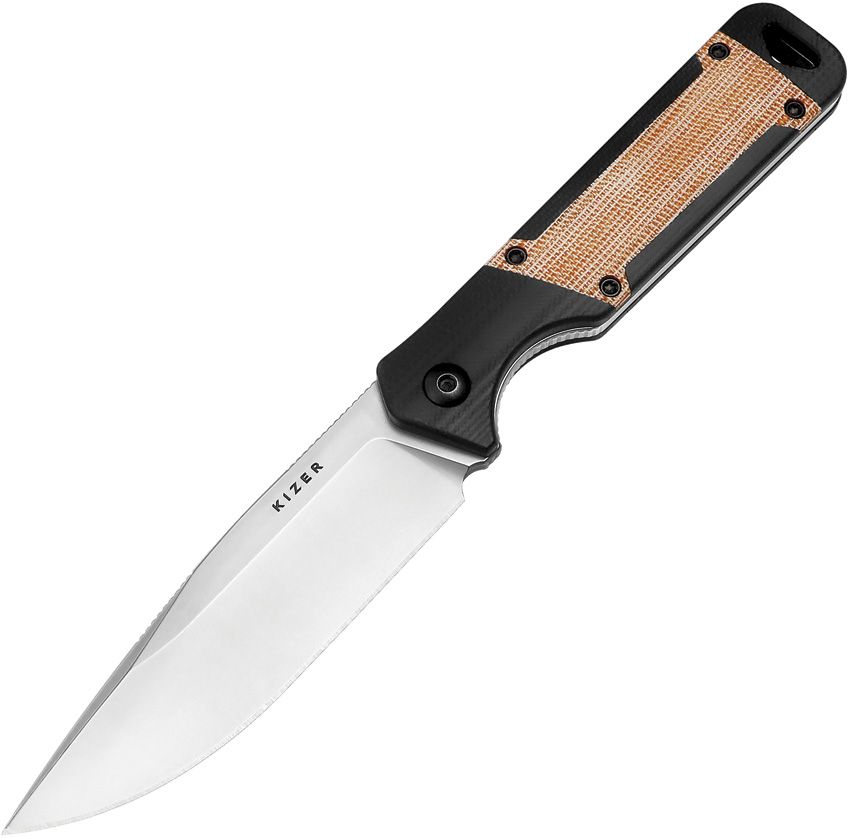Kizer Militaw | G10 + Micarta | Nitro-V | Fixed Blade