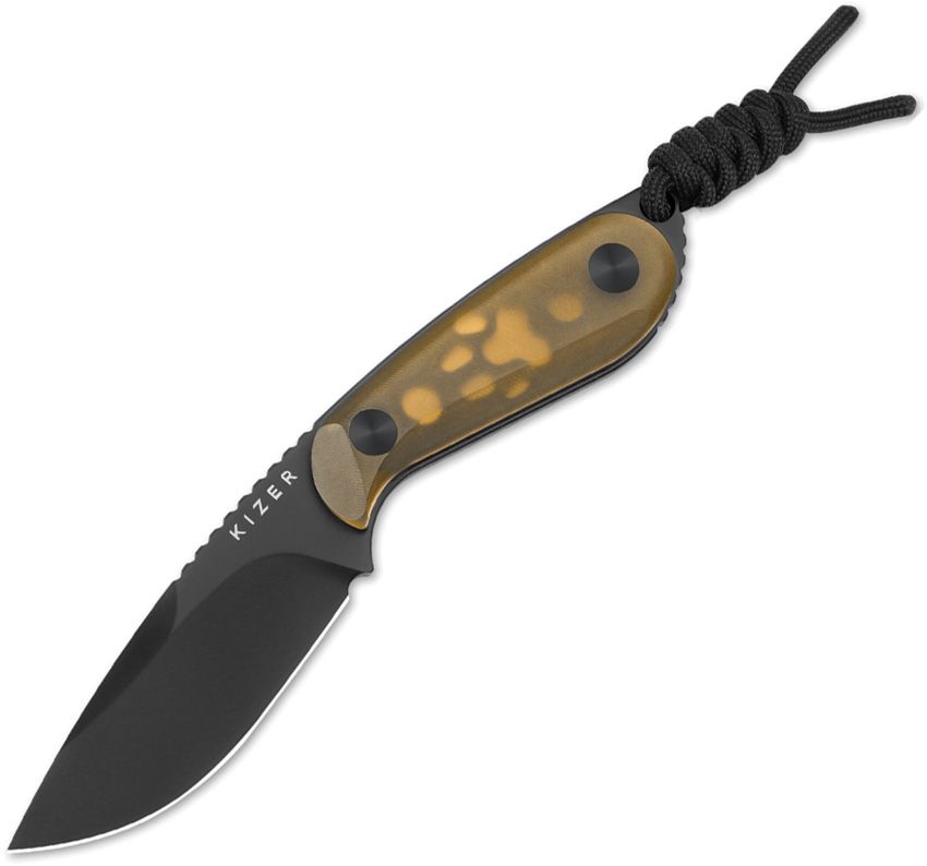 Kizer Buddy | Yellow Pei | Nitro-V | Fixed Blade