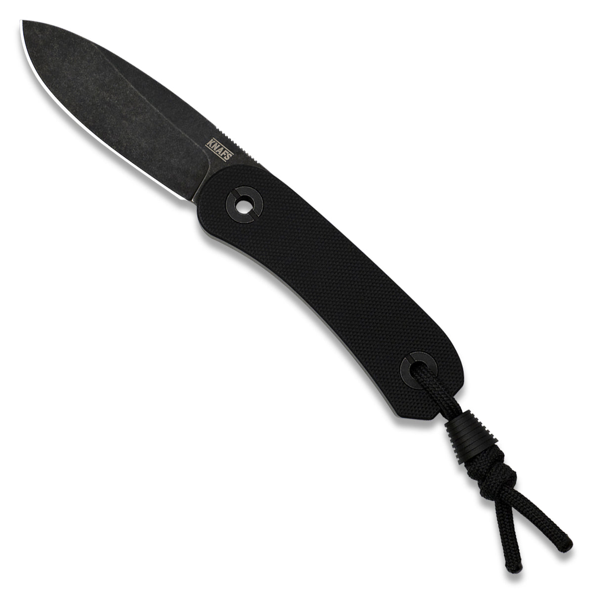 Knafs Lander 4 Fixed Blade | Black G10 | D2
