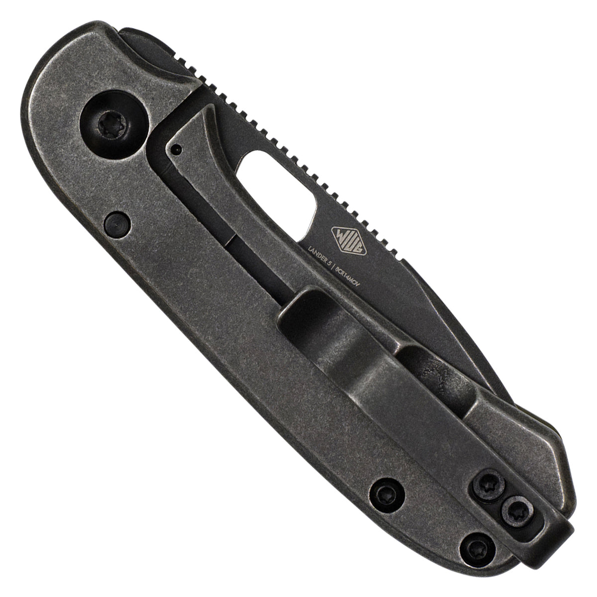 Knafs Lander 5 Pocket Knife | OD Green G10 | Black Stonewash
