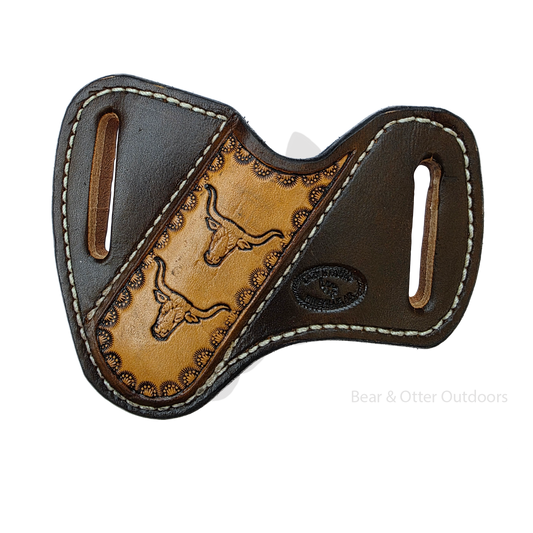 Lazy H Farms Leatherworks Trapper Belt Sheath | LongHorn