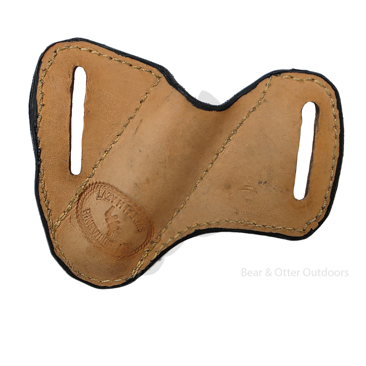 Lazy H Farms Leatherworks Trapper Belt Sheath | Embossed Diamond