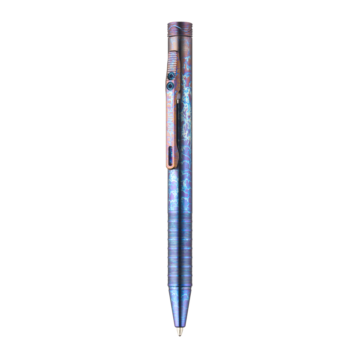 OKNIFE B1 Lightning Strike Titanium EDC Pen | TC4 Titanium