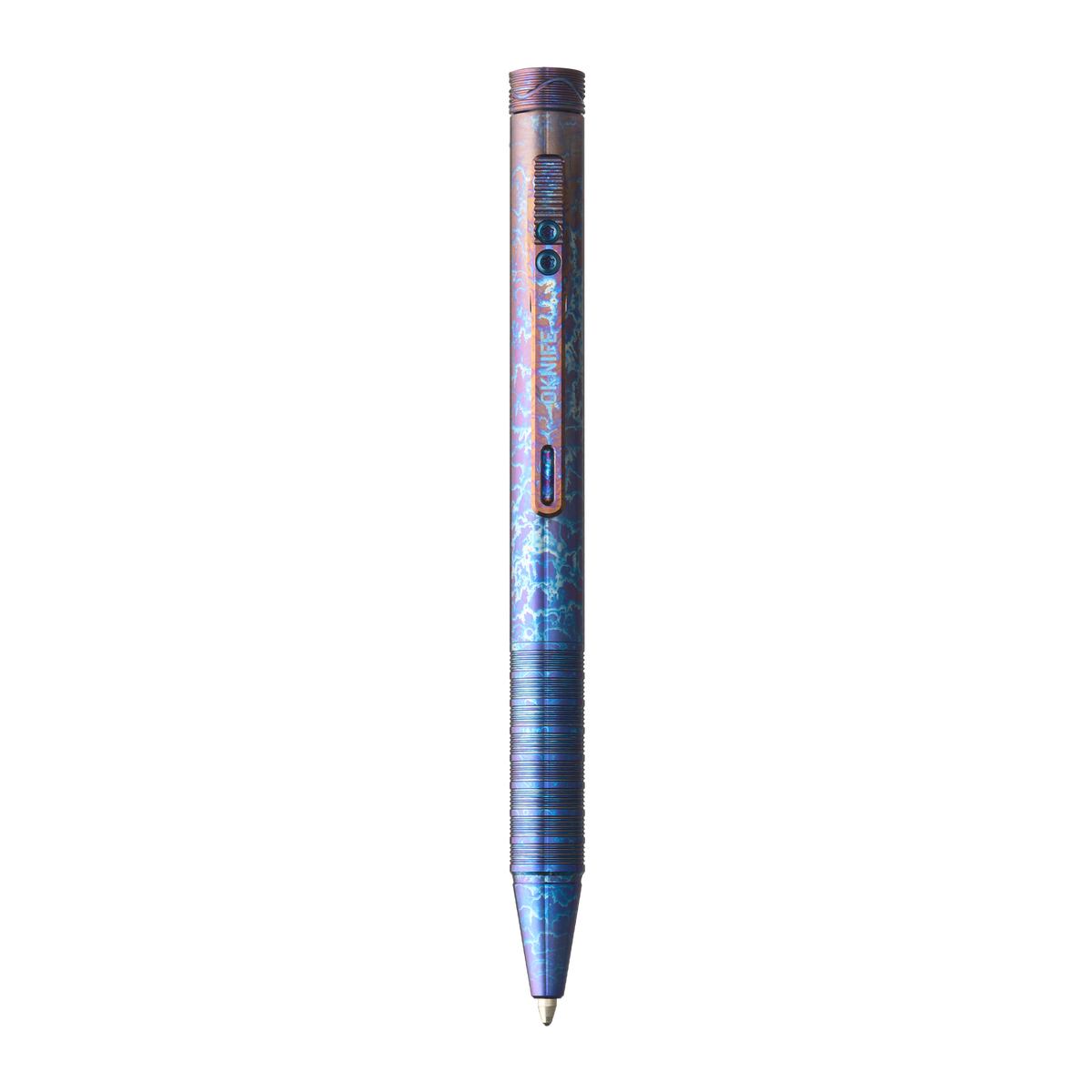 OKNIFE B1 Lightning Strike Titanium EDC Pen | TC4 Titanium