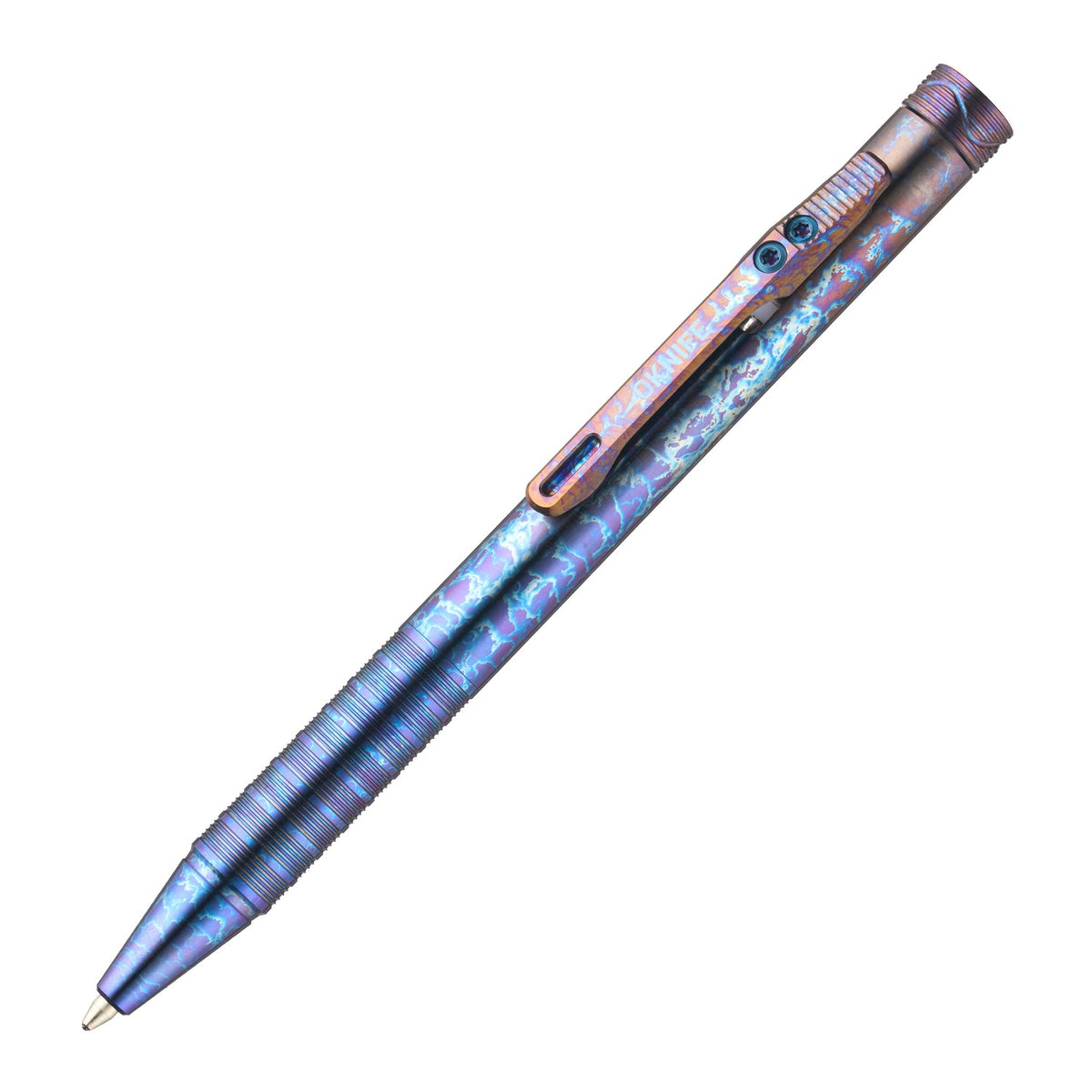 OKNIFE B1 Lightning Strike Titanium EDC Pen | TC4 Titanium