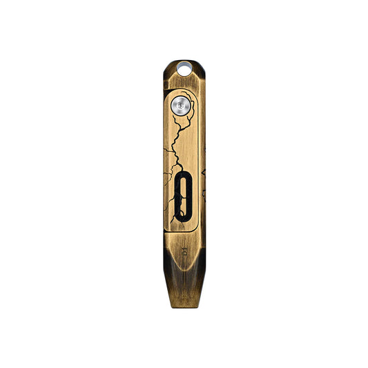 Oknife Otacle D1 | Cracked Brass EDC Multi-Bit Driver
