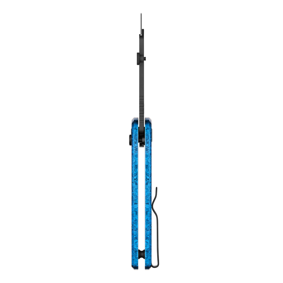 OKNIFE U1 Ultra Snowflake Blue | Titanium Utility Knife with Ceramic Blade