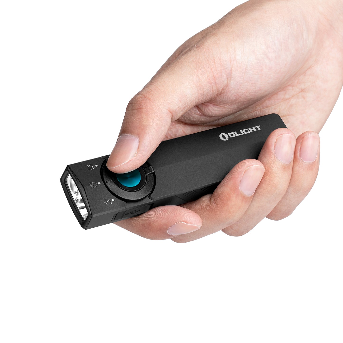 Olight ArkPro Lite | Matte Black CW | White + UV + Red EDC Light