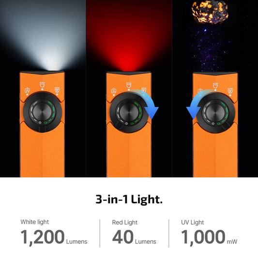 Olight ArkPro Lite | Orange | Rechargeable EDC Flashlight
