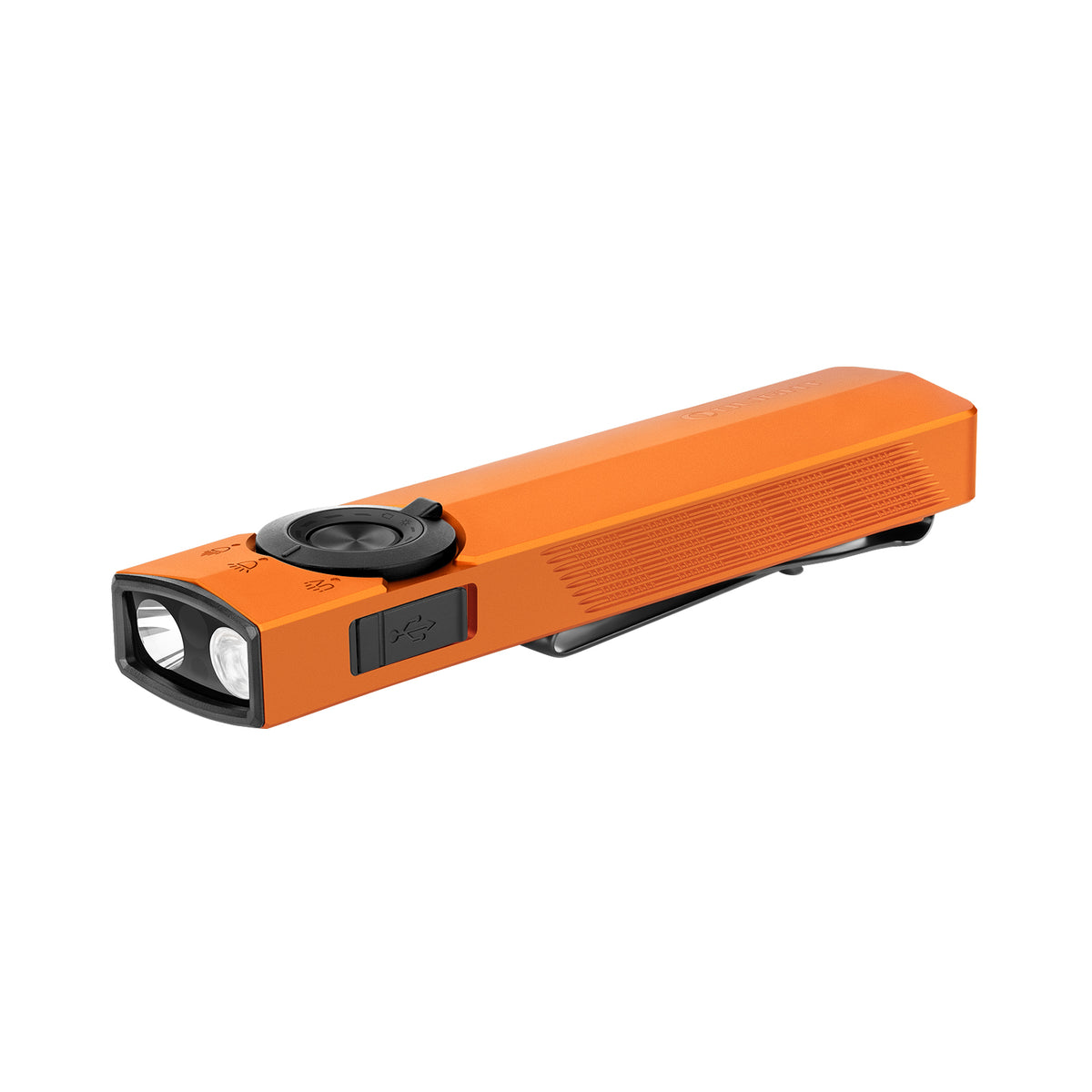 Olight ArkPro | Orange CW | Flood + Spot + UV + Green Beam EDC Light