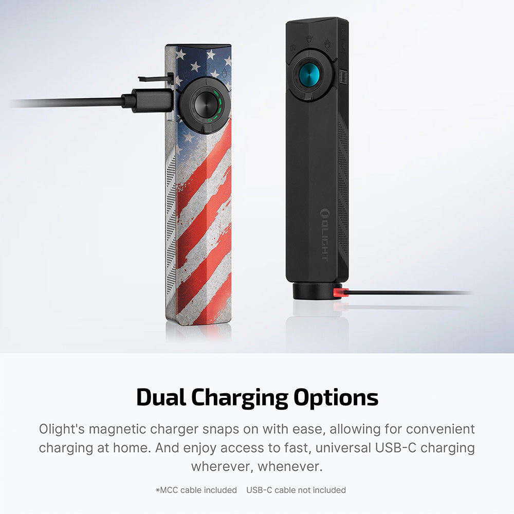Olight ArkPro | Stars & Stripes | Rechargeable EDC Flashlight