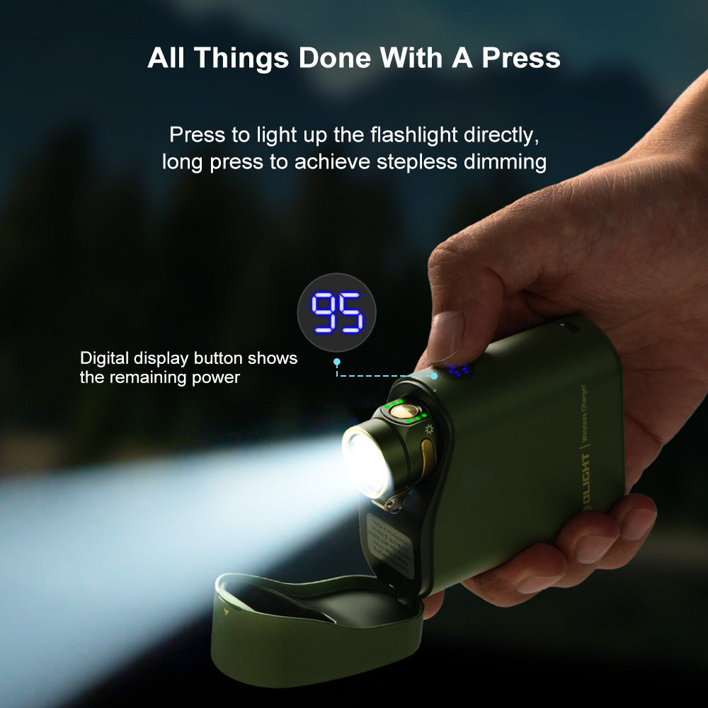Olight Baton 4 Premium | Regal Blue | 1300 Lumen Rechargeable Flashlight