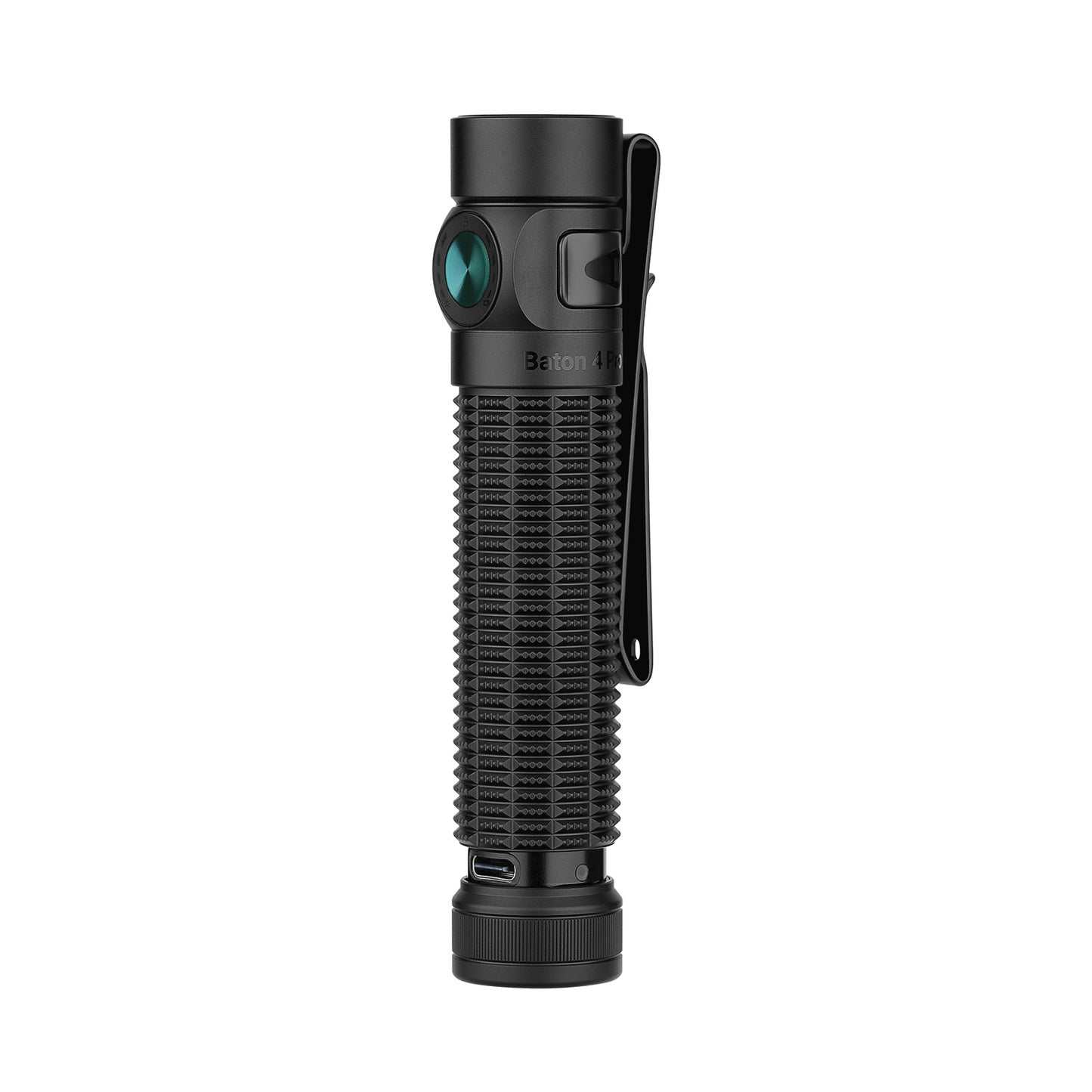 Olight Baton 4 Pro – Black | 1500 Lumen Rechargeable Edc Flashlight