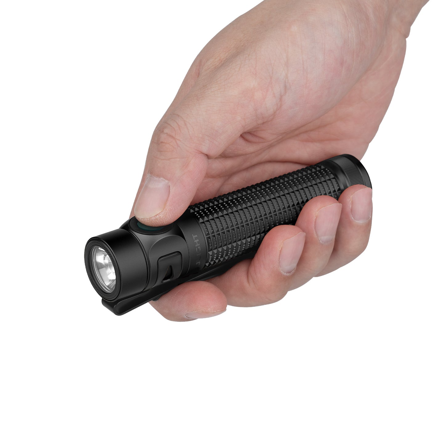Olight Baton 4 Pro – Black | 1500 Lumen Rechargeable Edc Flashlight