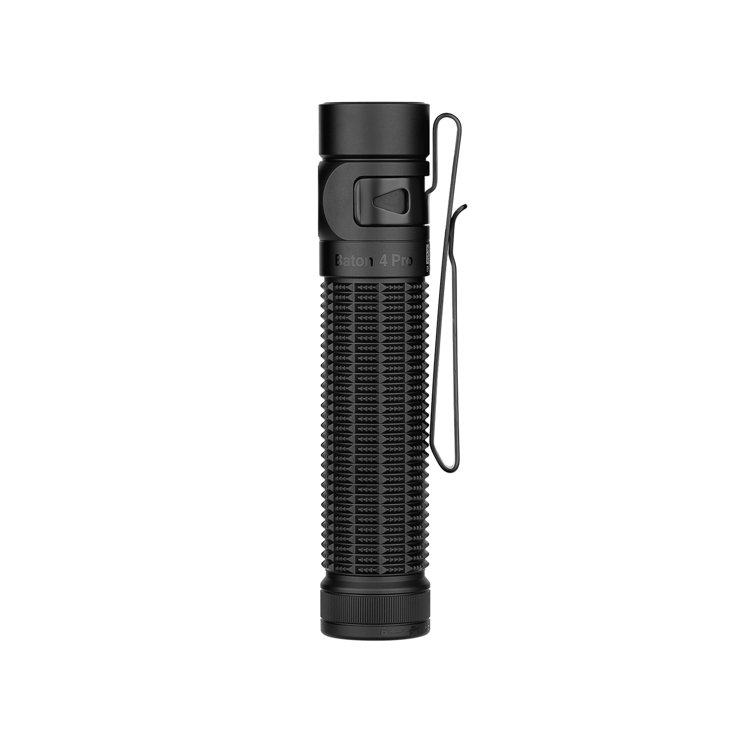 Olight Baton 4 Pro – Black | 1500 Lumen Rechargeable Edc Flashlight