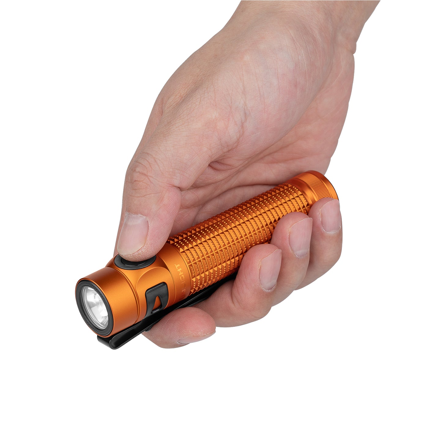 Olight Baton 4 Pro – Orange | 1500 Lumen Rechargeable Edc Flashlight